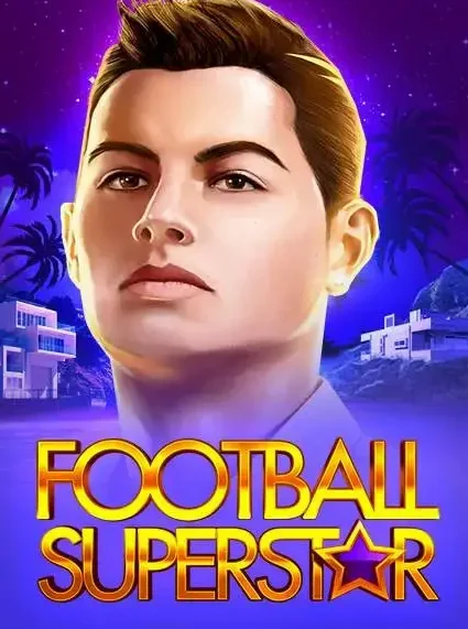 Decorative casino game artwork for Mystake: Football Superstar